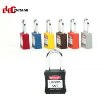 China 38mm Material Steel Shackle Safety Lockout Padlocks